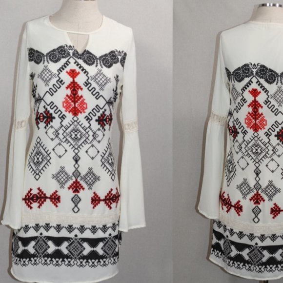 Funky People Tribal Dress - Picture 3 of 15